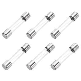 Unique Bargains - 3.15A 250V 6x30mm Time Delay Glass Fuse UL Listed Slow Blow Fuse for Home Appliances 6pcs