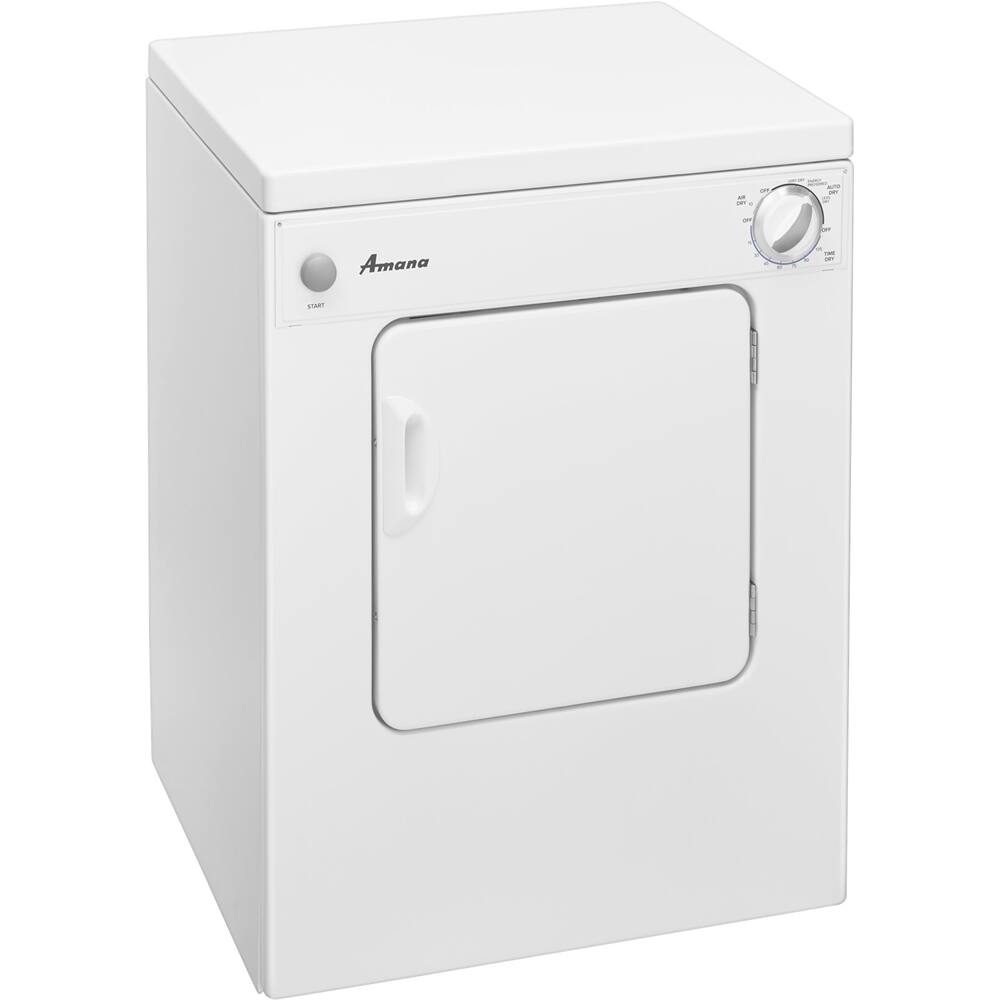 Left Zoom. Amana - 3.4 Cu. Ft. 6-Cycle Electric Dryer.