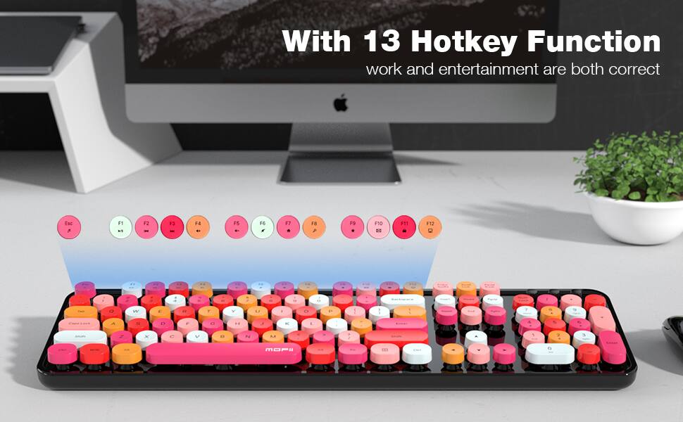 With 13 Hotkey Function  
work and entertainment are both correct  

Esc A F1 F2 F3 F4 F5 F6 F7 F8 P F9 F10 DC F11 F12  

O I Ta 0 W E F T Y L O 1 I 7 1a FaD A N D F K E 4 8 2 x C V 1 N Mu + 1 1 2 3 SAa d arN Am caI