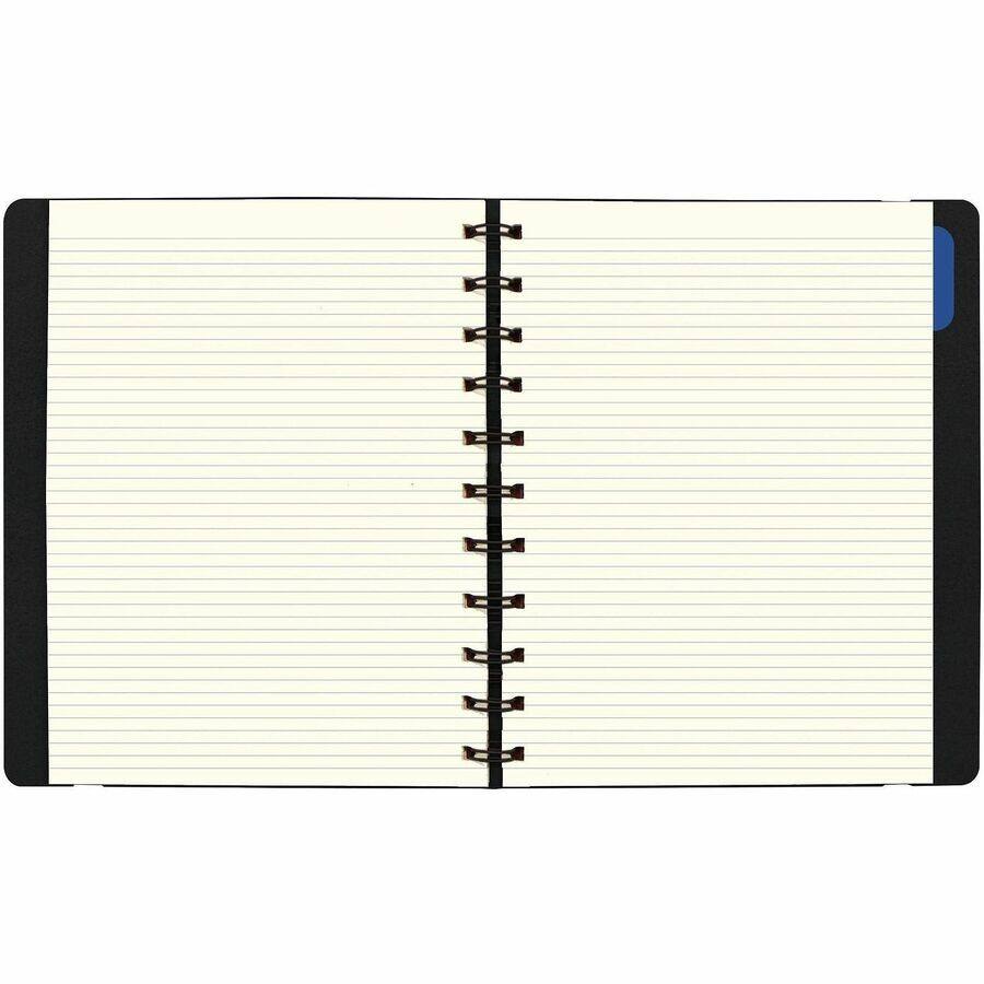 Left. Filofax - Filofax Monthly Planner, 17 Months, Bilingual, Black (C1811001), Monthly, Daily, 8 1/2 x 10 7/8, Black.
