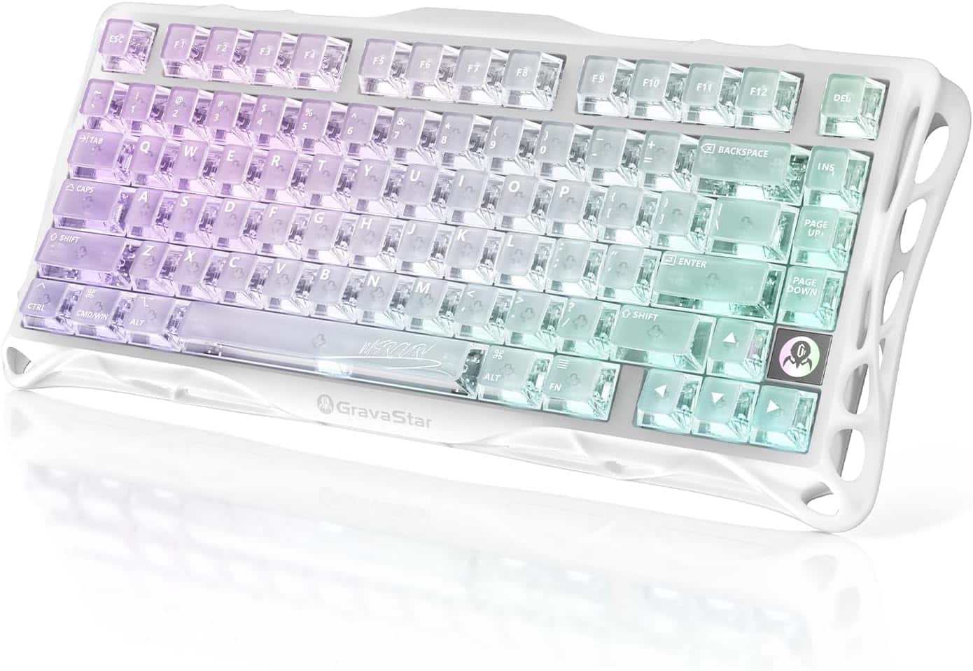 GravaStar - Mercury K1 Lite 75% Wireless Mechanical Gaming Keyboard - Crystal Aurora price history on PriceWatchPro