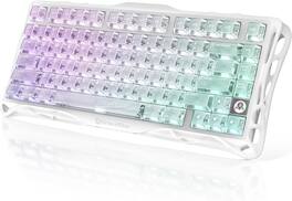 GravaStar - Mercury K1 Lite 75% Wireless Mechanical Gaming Keyboard - Crystal Aurora
