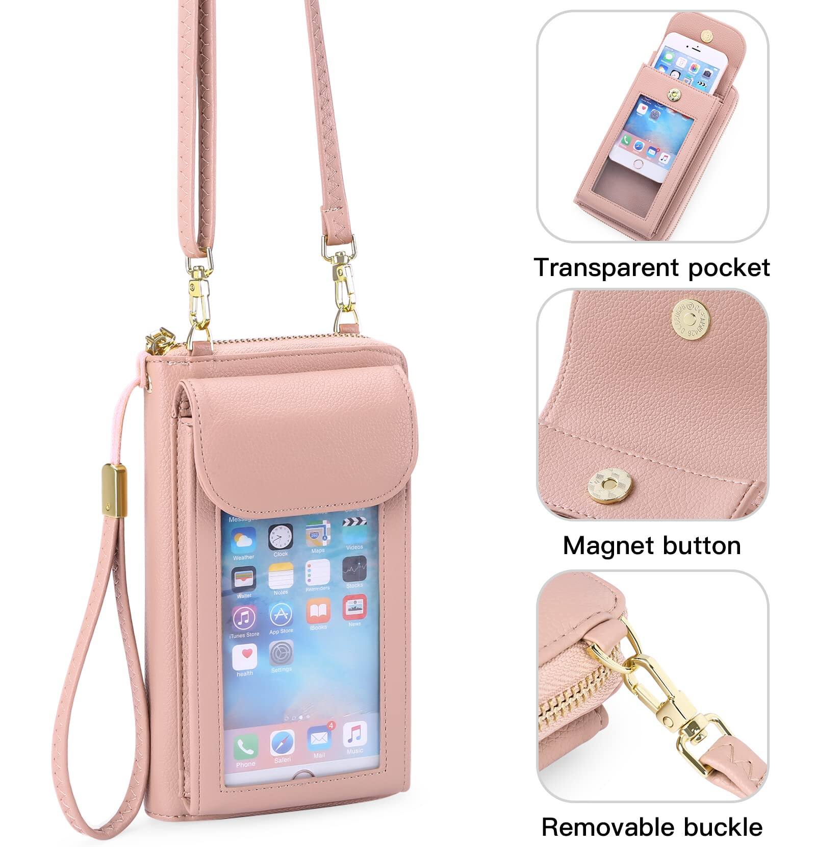 - Transparent pocket
- Magnet button
- Removable buckle