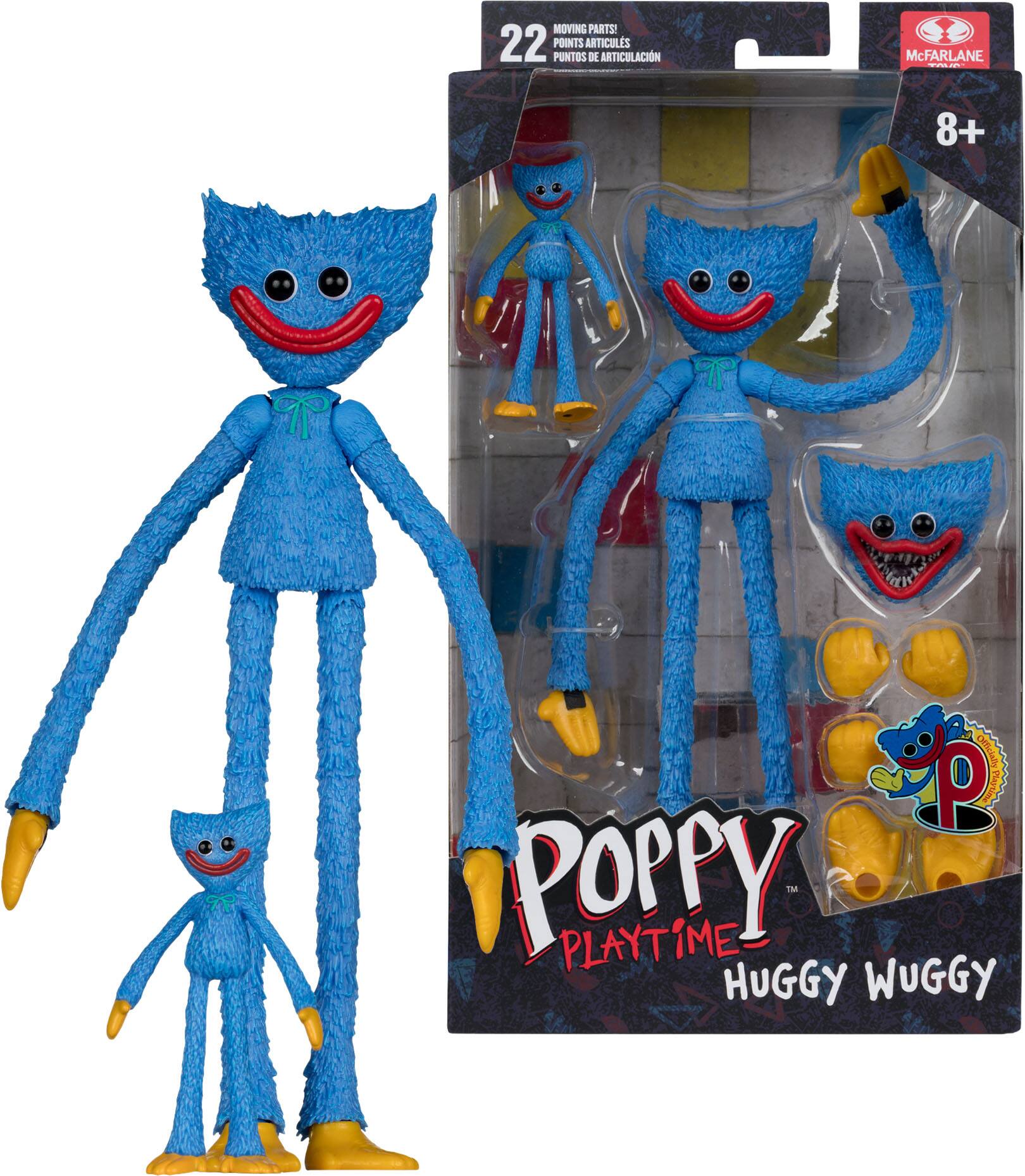MOVING PARTS! 22 POINTS DE ARTICULACIÓN PUNTOS DE ARTICULACIÓN  
McFARLANE TALA  
8+  
Officially POPPY PLAYTIME: TM HUGGY WUGGY