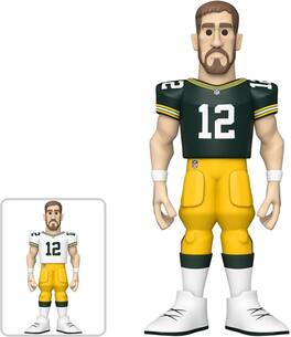 Funko - GOLD 12 NFL: Packers - Aaron Rodgers (Styles May Vary) - Collectibles - Multicolor