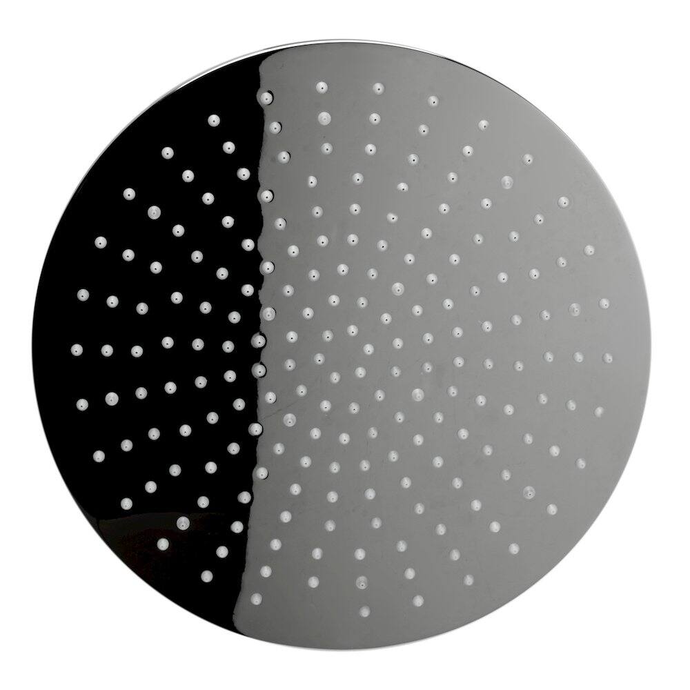 Alt View 1. Alfi - Polished Chrome 12" Round Multi Color LED Rain Shower Head - Polished Chrome.