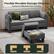 Flexible Movable Storage Ottoman
Perfect For Blankets, Toys and More
22.5"
20.5"
Left Chaise
3 Seater Sofa
Right Chaise