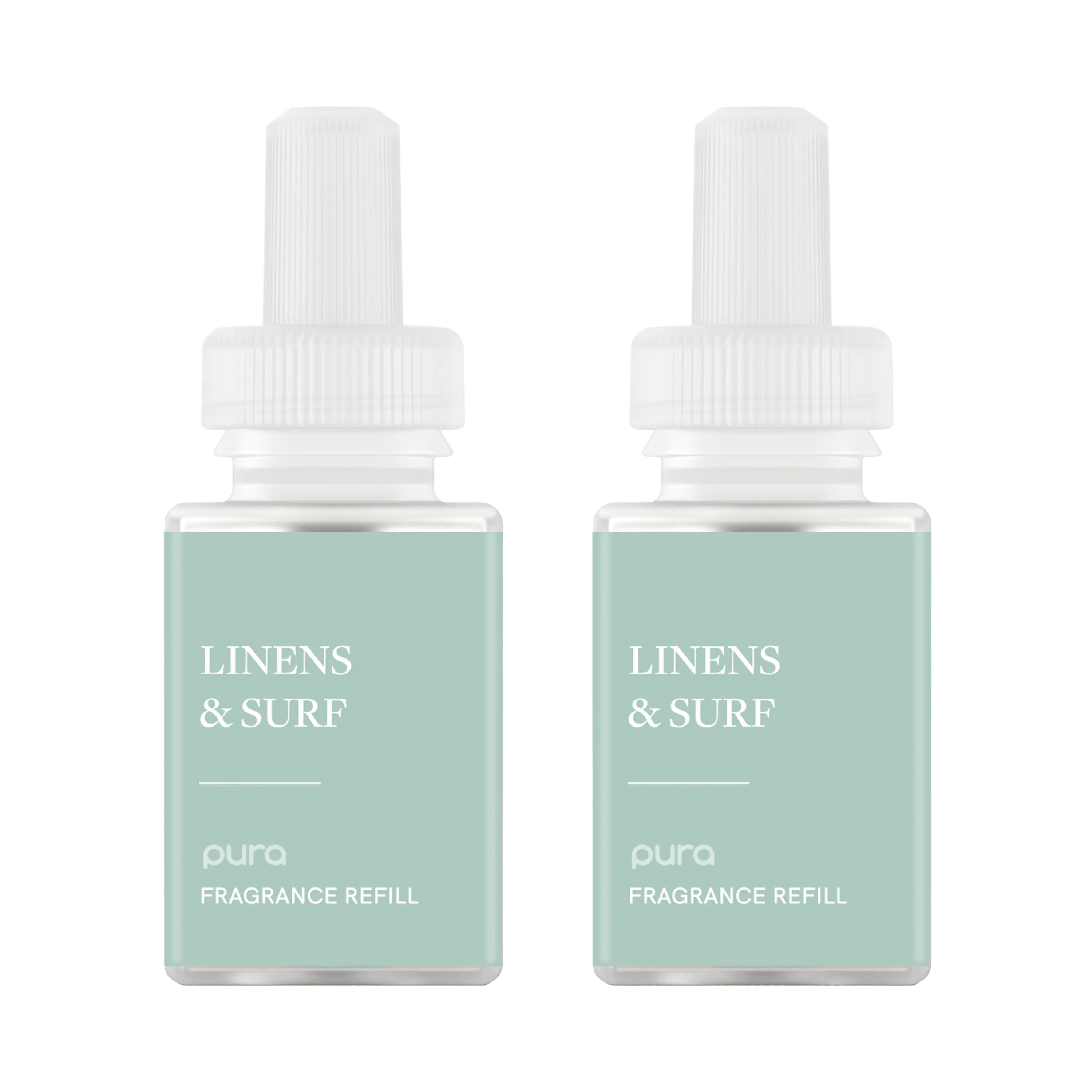 Pura - Linens & Surf Smart Vial Dual Refill - Green
