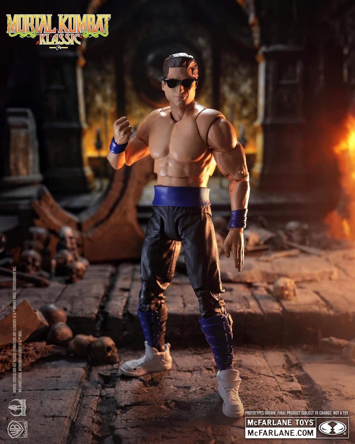McFarlane Toys Mortal Kombat Klassic Johnny Cage 7