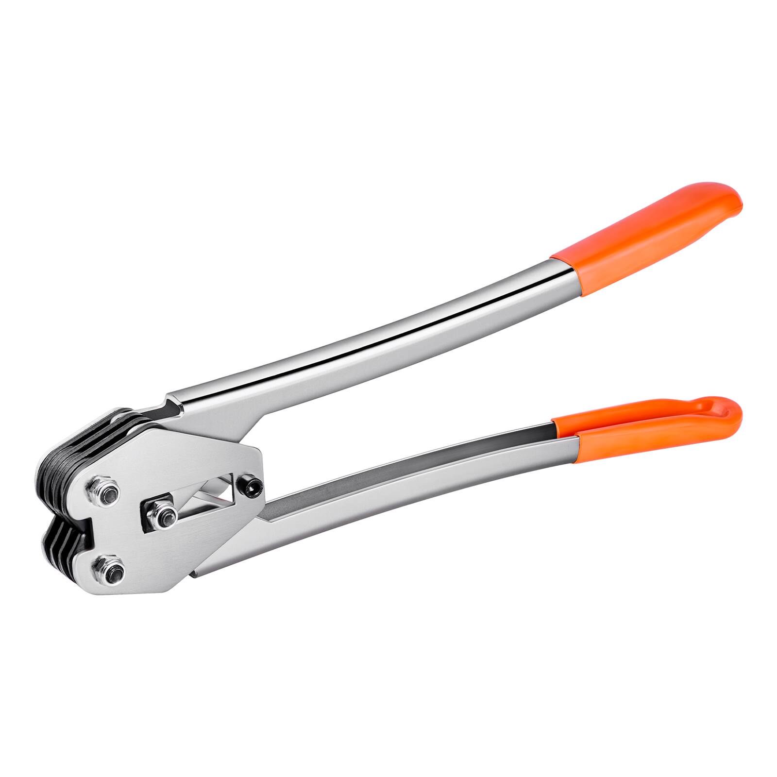 Alt View 5. VEVOR - Banding Strapping Kit, Heavy Duty Banding Sealer Tool with 3200ft Length PP Band, 1000 Metal Seals, 50 Corner Protectors - Orange + Silver.