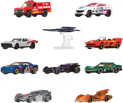 Hot Wheels - Batman-Themed 1:64 Scale Die-Cast Vehicle Set (10-Pack) - Front_Zoom
