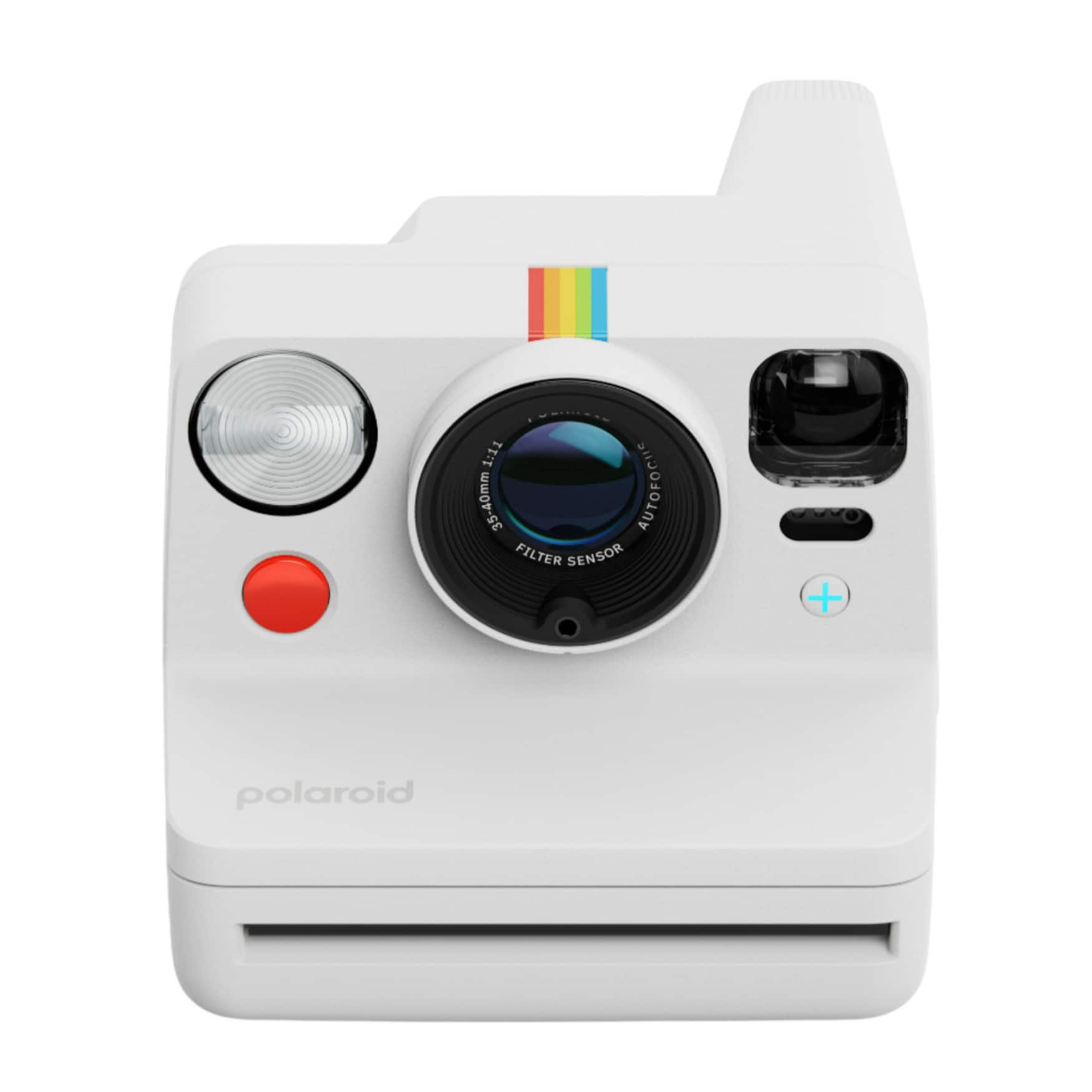 Polaroid Now Plus Gen 3 White Instant Camera with Two Lens AF