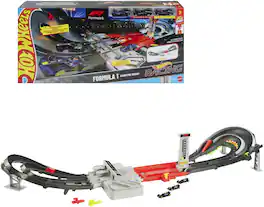 Mattel - Hot Wheels Racing Formula 1 Grand Prix Circuit Track Set - COLLECTIBLES - Multicolor