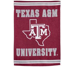 Evergreen Enterprises - Texas A&M Aggies 28" x 44" Double-Sided Embossed Suede House Flag - Multicolor