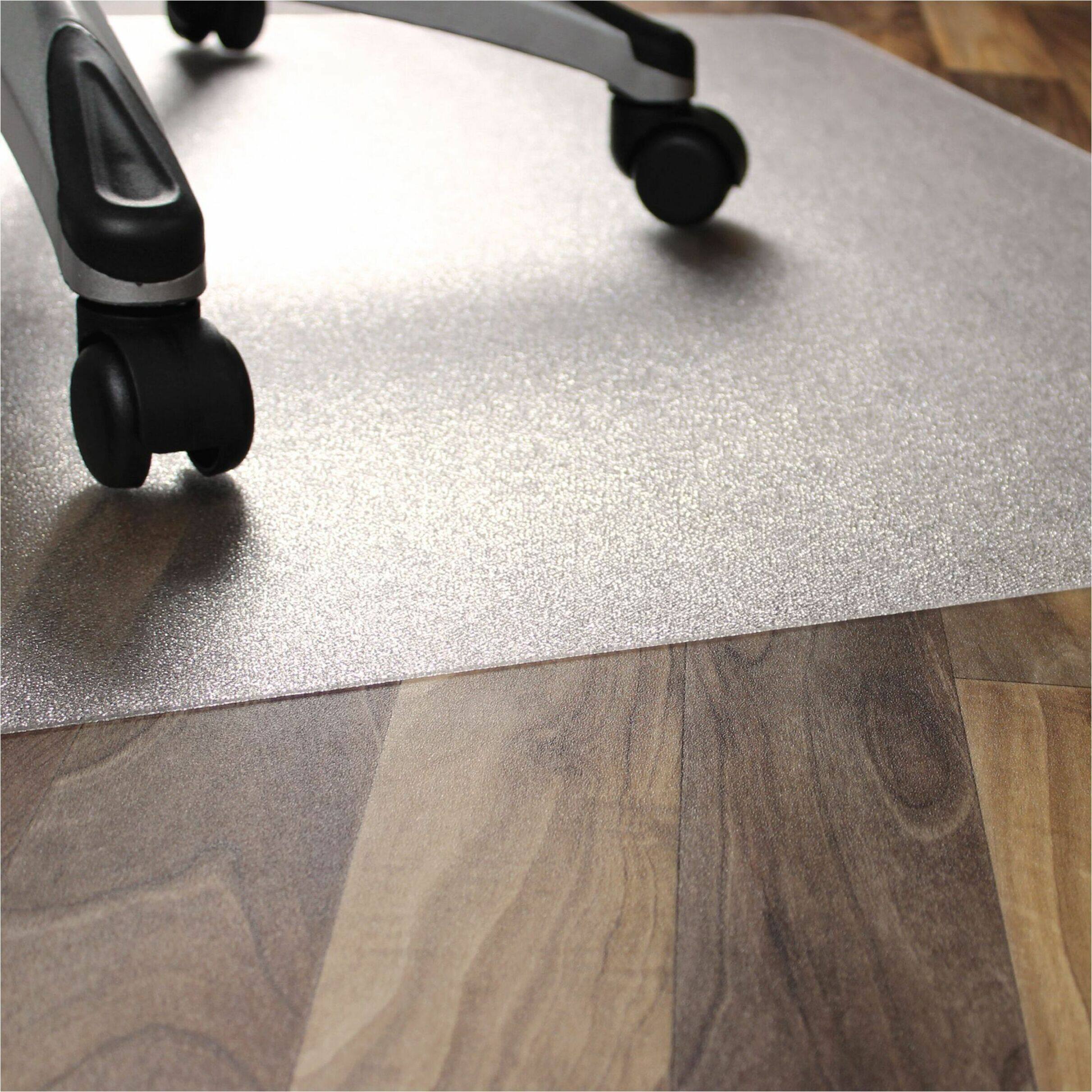 Alt View 23. Floortex - Floortex BioPlus Eco Friendly Carbon Neutral Chair Mat for Hard Floors - 45&#x27;&#x27; x 53&#x27;&#x27; - Clear.