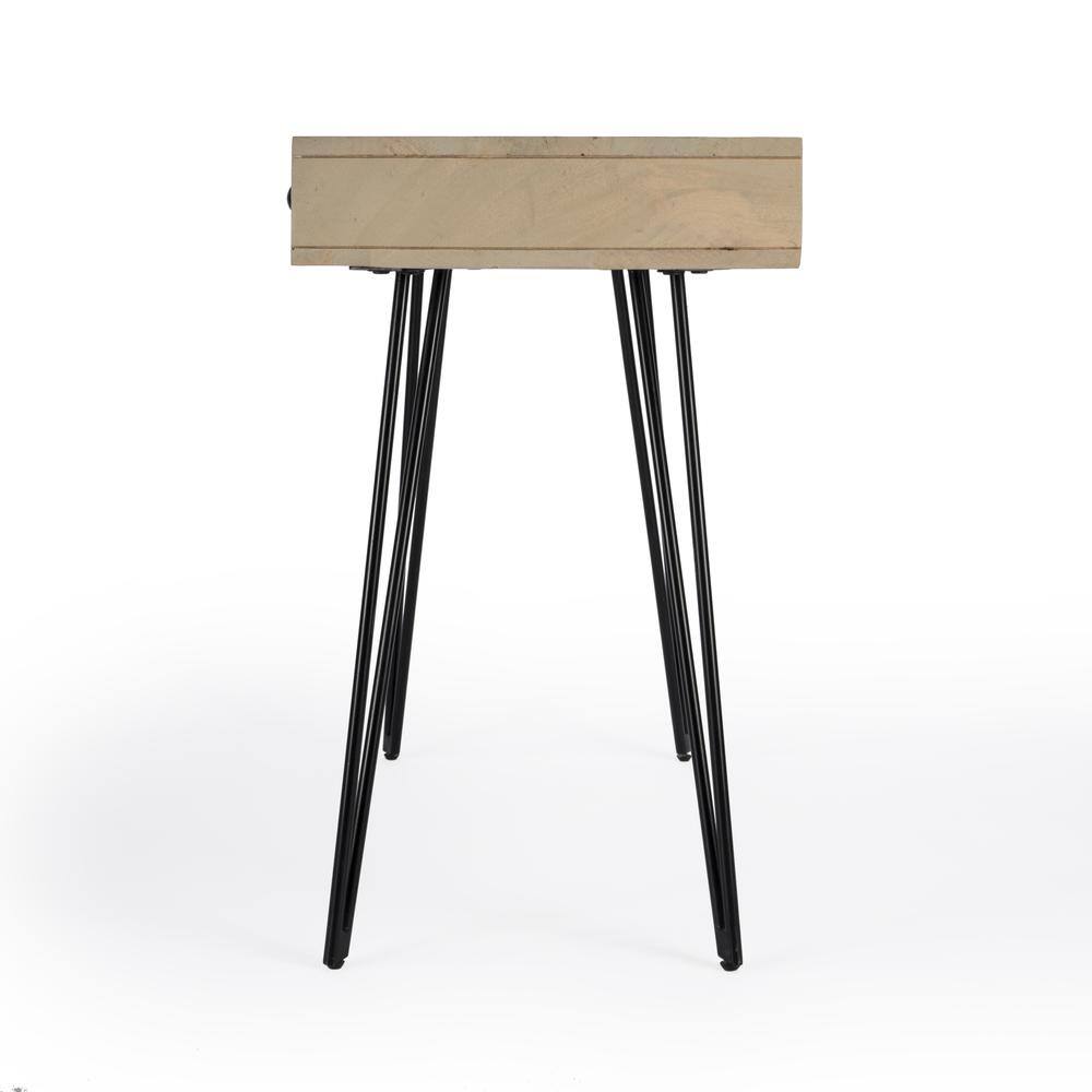 Left. Butler Specialty - Sebastopol Reversible 2 Drawer Writing Desk - Natural.