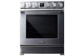 Dacor - 30 in. Wide 4 Elements Transitional 6.3 Cu. Ft. Freestanding Electric Induction Four-Part Pure Convection Range - Stainless Steel