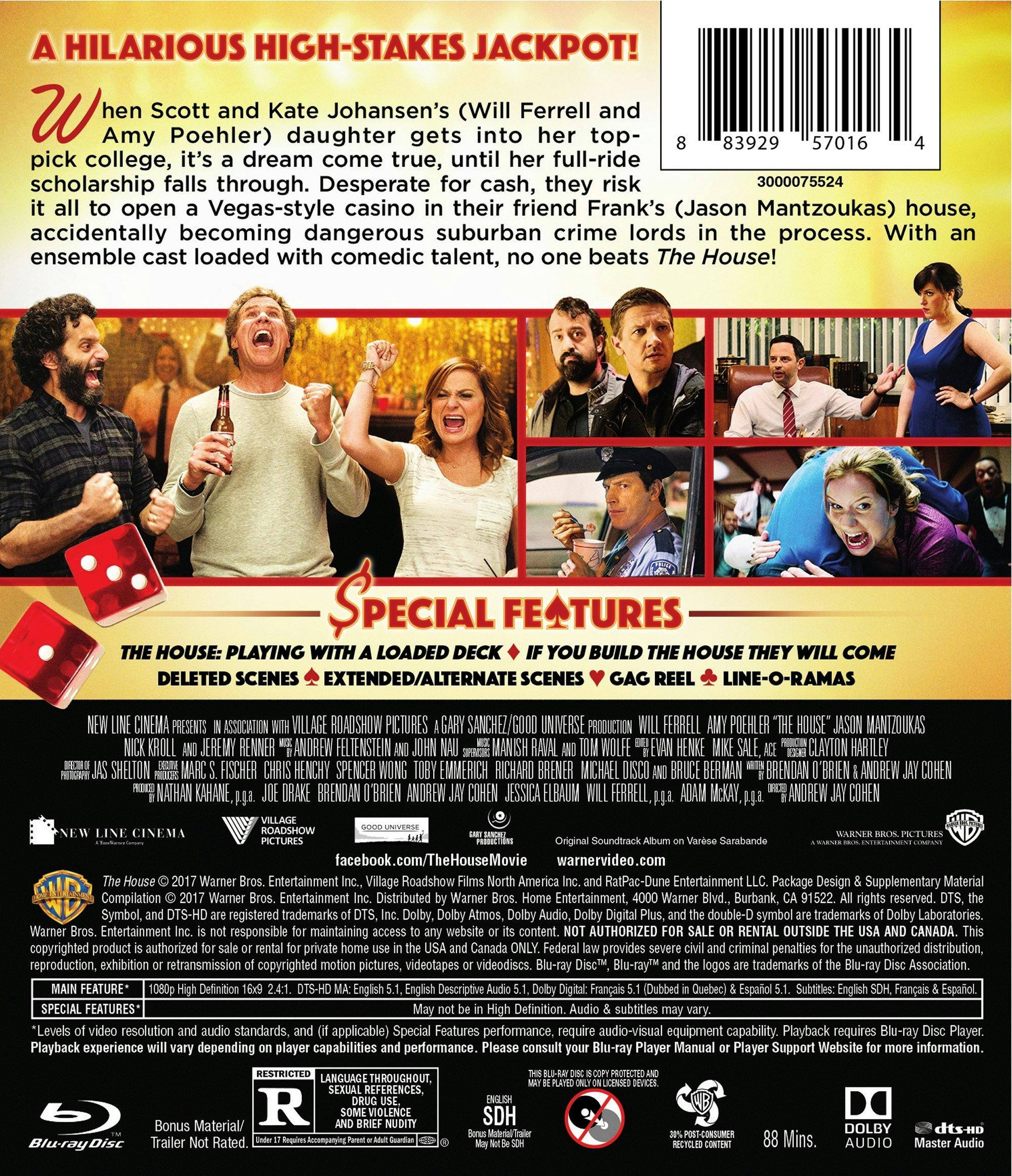 Back. The House [Blu-ray].
