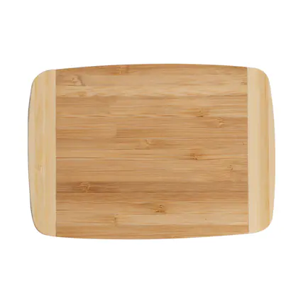 Front. Joyce Chen - Joyce Chen Compact Burnished Bamboo Cutting Board, 5x7 Inches.