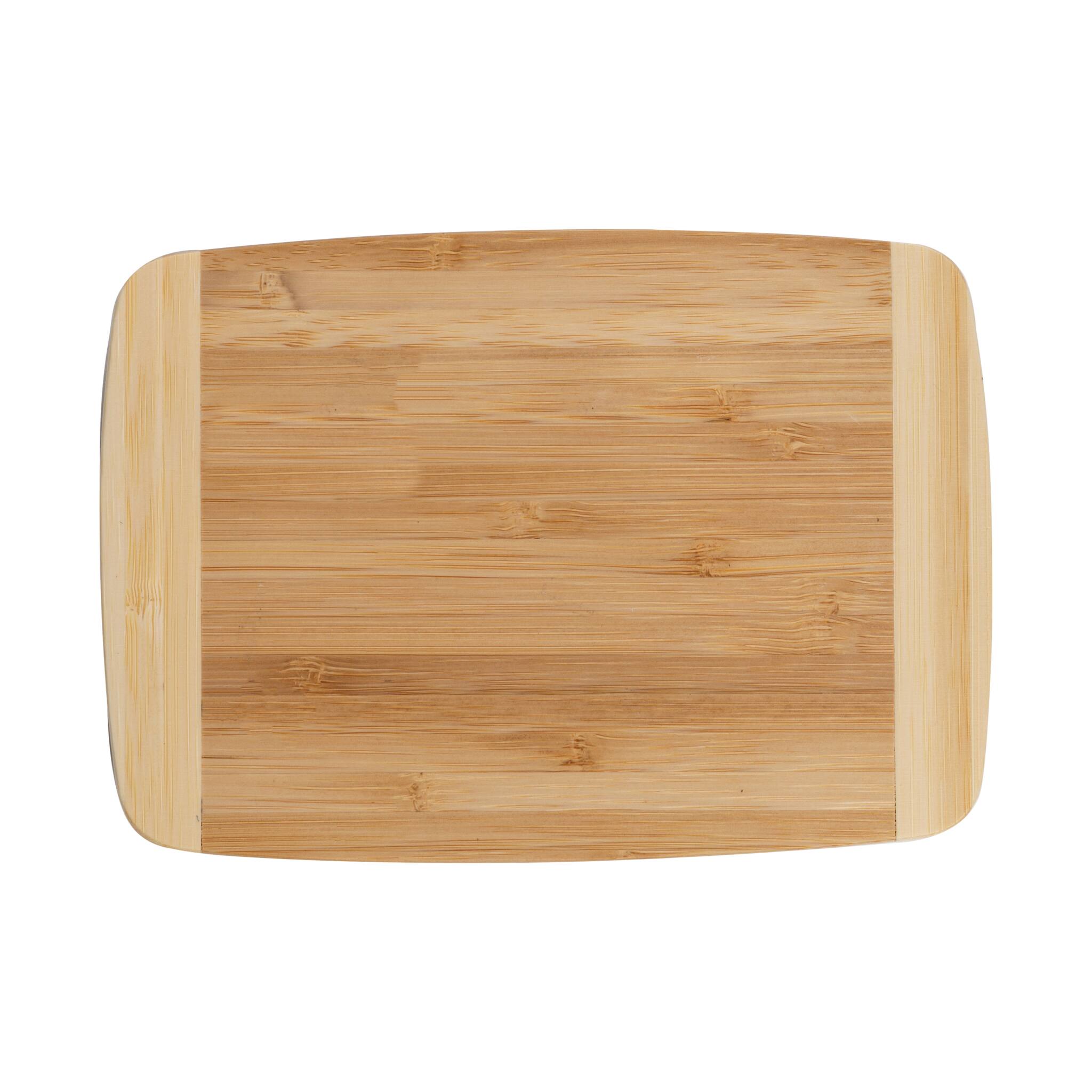 Front. Joyce Chen - Joyce Chen Compact Burnished Bamboo Cutting Board, 5x7 Inches.