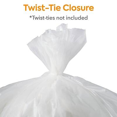 Twist-Tie Closure  
*Twist-ties not included