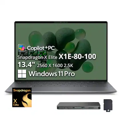 Copilot+PC Snapdragon X Elite X1E-80-100 13.4" 2560 X 1600 2.5K Windows 11 Pro
