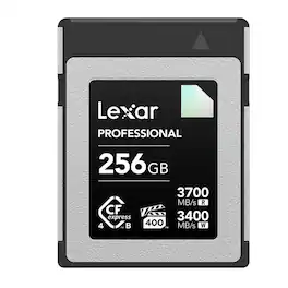 Lexar - Diamond Series Professional 256GB CFexpress 4.0 Type-B Memory Card