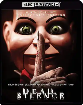 Front. Dead Silence (Collector's Edition) - 4K Blu-Ray.