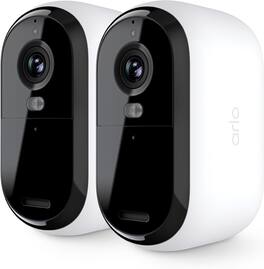 Arlo - VMC3250-100NAR Essential 2nd Gen 2K, 2-cam - Refurbished Excellent - White