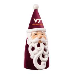 Evergreen Enterprises - Virginia Tech Hokies 8" LED Santa Statue - Maroon