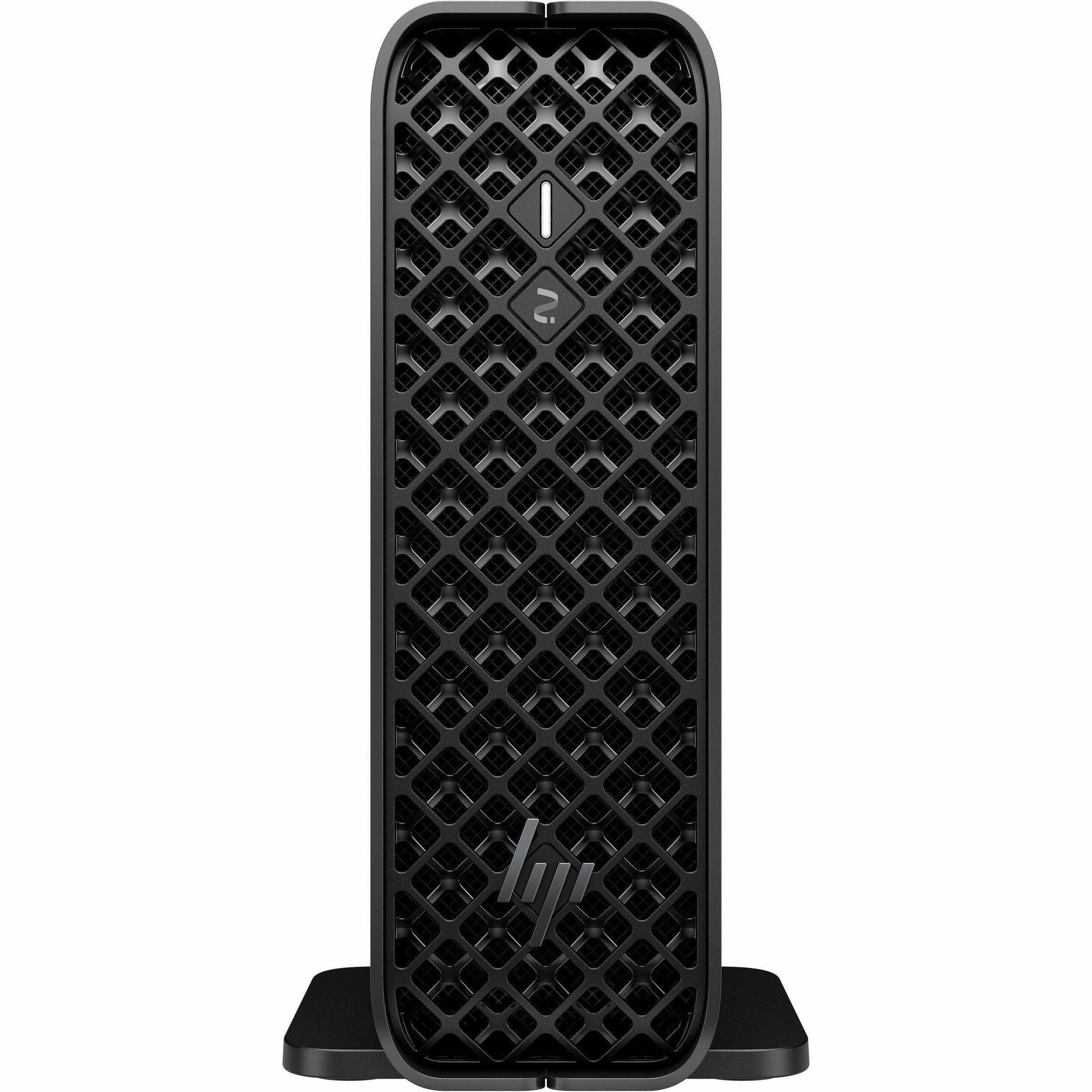 Alt View 3. HP - HP Z2 Mini G1i Workstation - Intel Core Ultra 5 245K - 32 GB - 1 TB SSD - Mini PC - Black - Intel W880 Chip - Windows 11 - Black.