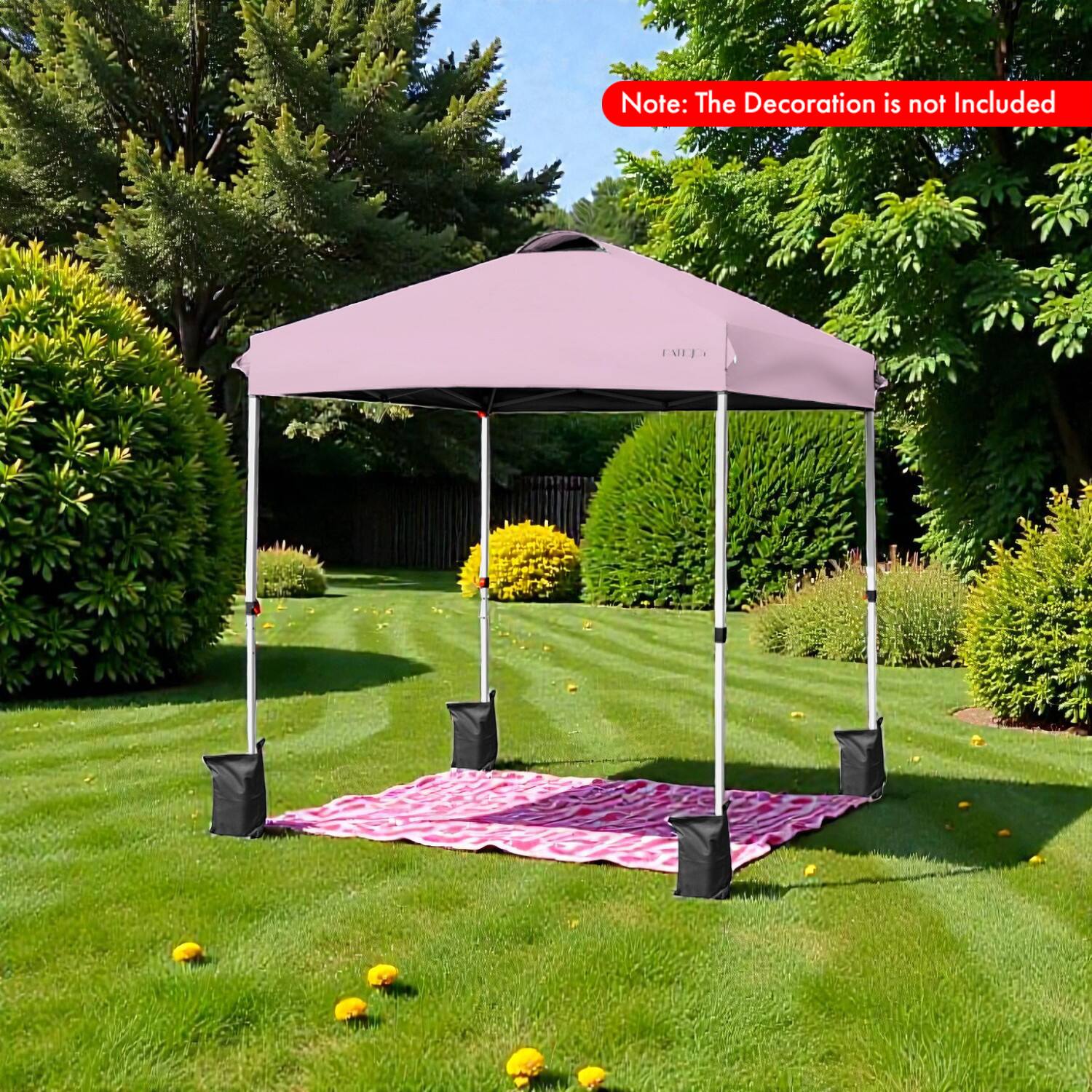 Note: The Decoration is not Included