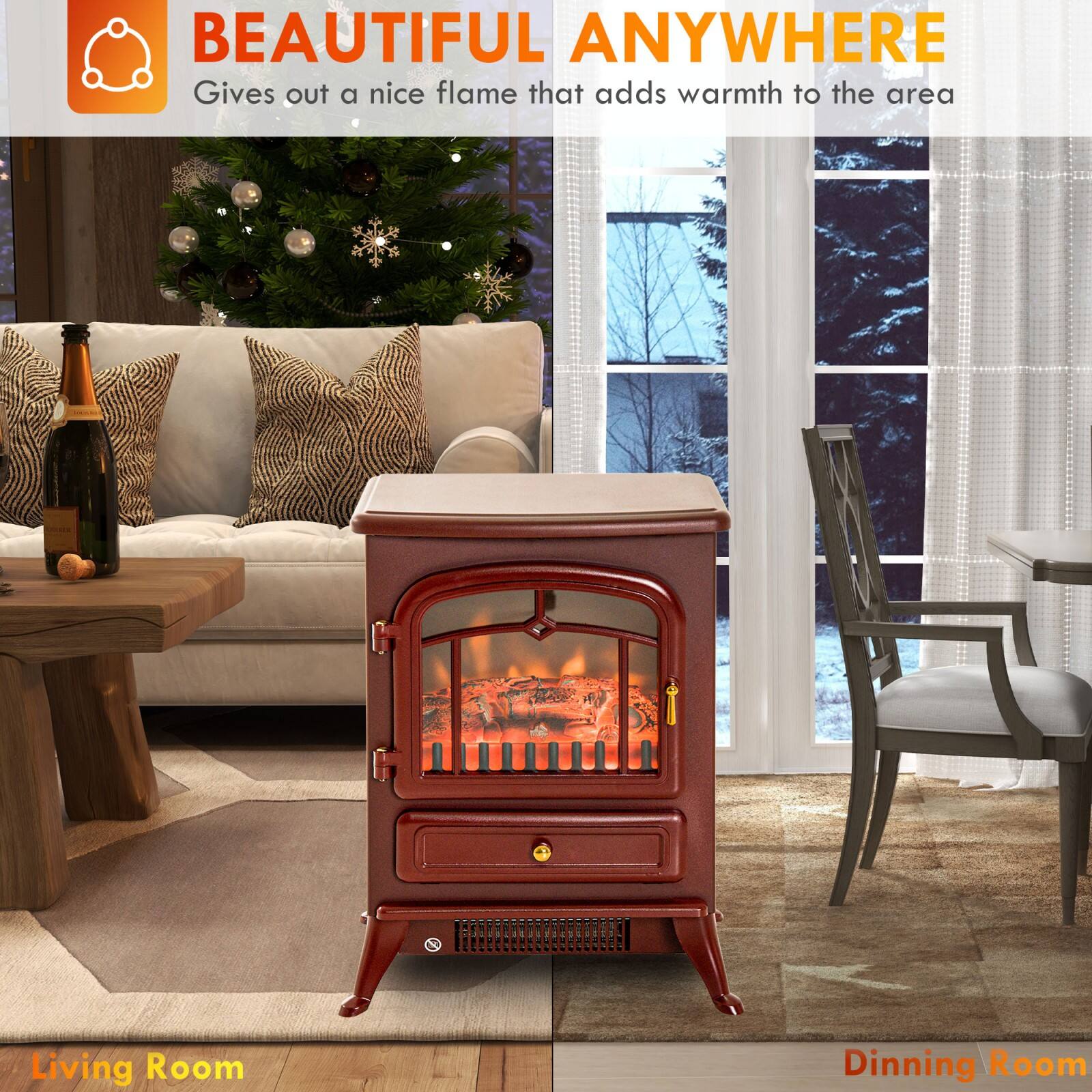 BEAUTIFUL ANYWHERE  
Gives out a nice flame that adds warmth to the area  

Living Room  
Dining Room