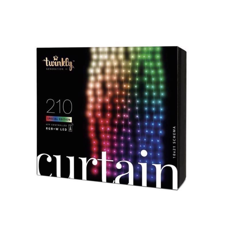 twinkly GENERATION II 210 SPECIAL EDITION APP CONTROLLED RGB+W LED 10x21 CURTAIN