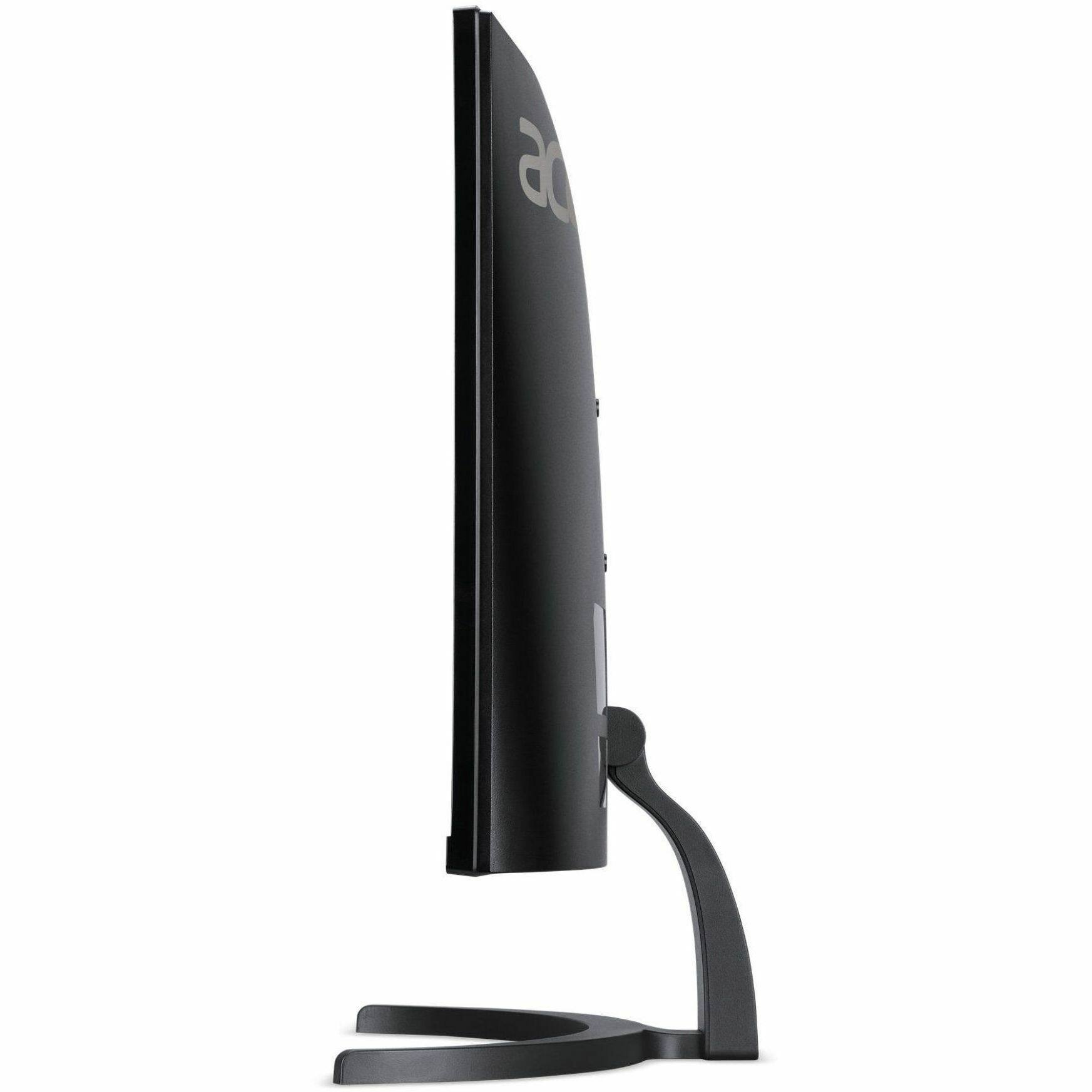 Alt View 4. Acer - Acer Nitro 27" WQHD VA 100Hz 1ms Gaming Monitor - 2560 x 1440 WQHD Display @ 100 Hz - Vertical Alignment (VA) - 250 Nit - Black.