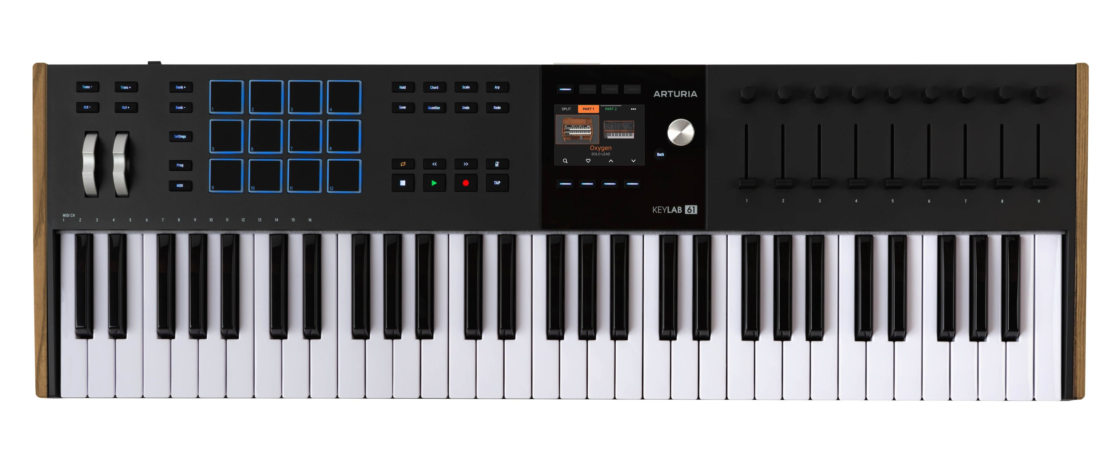Arturia - Keylab Mk3 61-key Midi Controller - Black