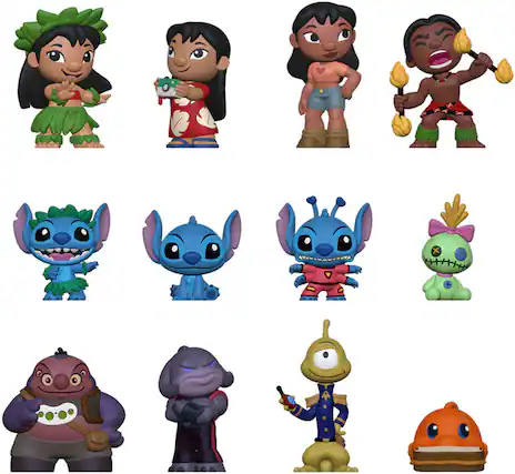 Front. Funko - Funko Mystery Mini: Lilo & Stitch (One Random Mystery Mini Per Transaction) - COLLECTIBLES - Multicolor.