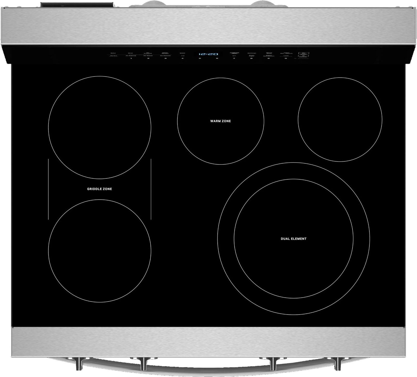 - WARM ZONE
- GRIDDLE ZONE
- DUAL ELEMENT
