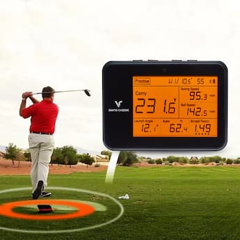 Voice Caddie SC300i Swing Caddie Portable Golf Launch Monitor with Voice Caddie SC300i Swing Caddie Portable Golf Launch Monitor with