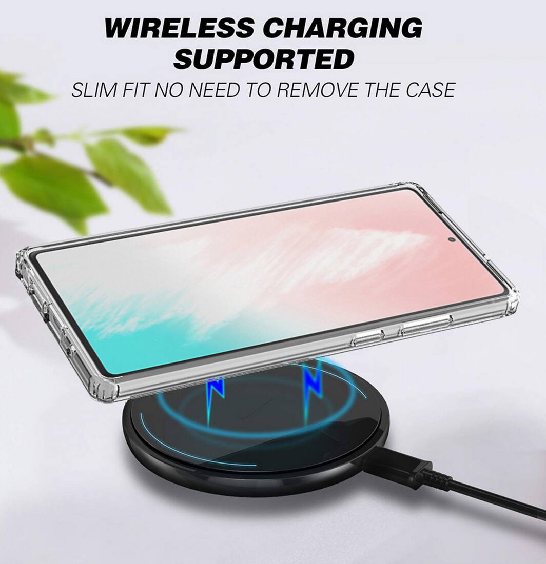 WIRELESS CHARGING SUPPORTED  
SLIM FIT NO NEED TO REMOVE THE CASE
