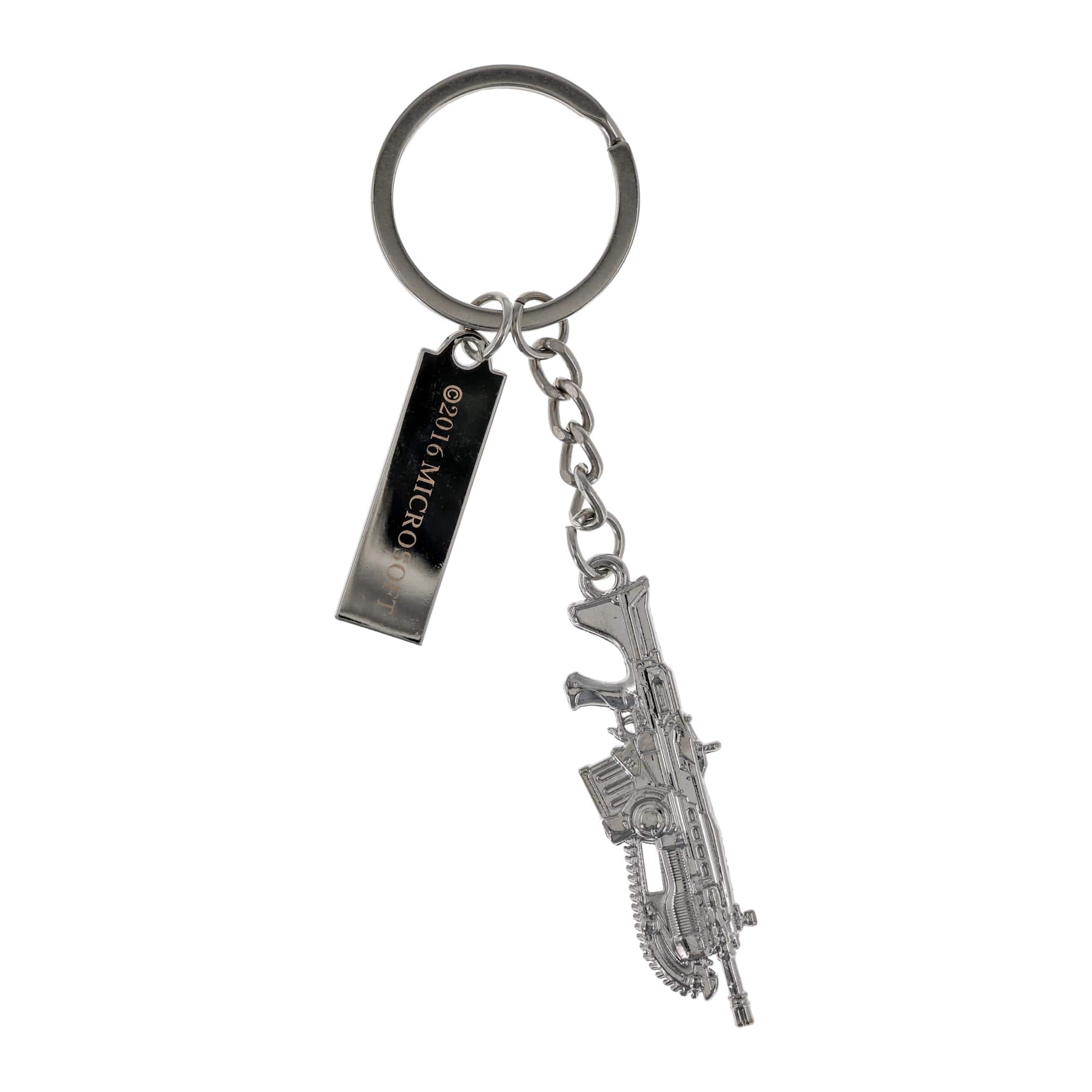 Huge Crate - Gears of War 4 Lancer Pewter 3D Relief Key Ring - Black/Silver price history on PriceWatchPro