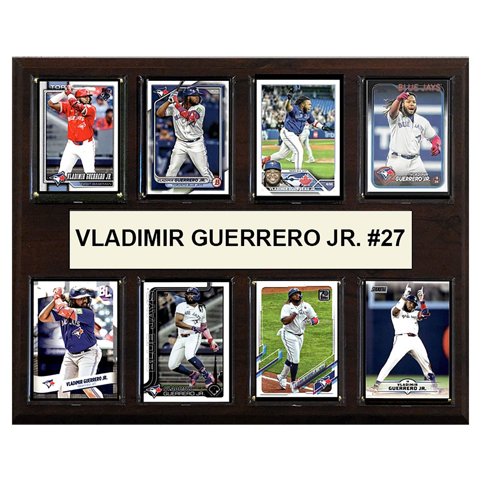 "C&I Collectibles - Vladimir Guerrero Jr. Toronto Blue Jays 12"" x 15"" Trading Card Plaque - Multicolor" price history on PriceWatchPro
