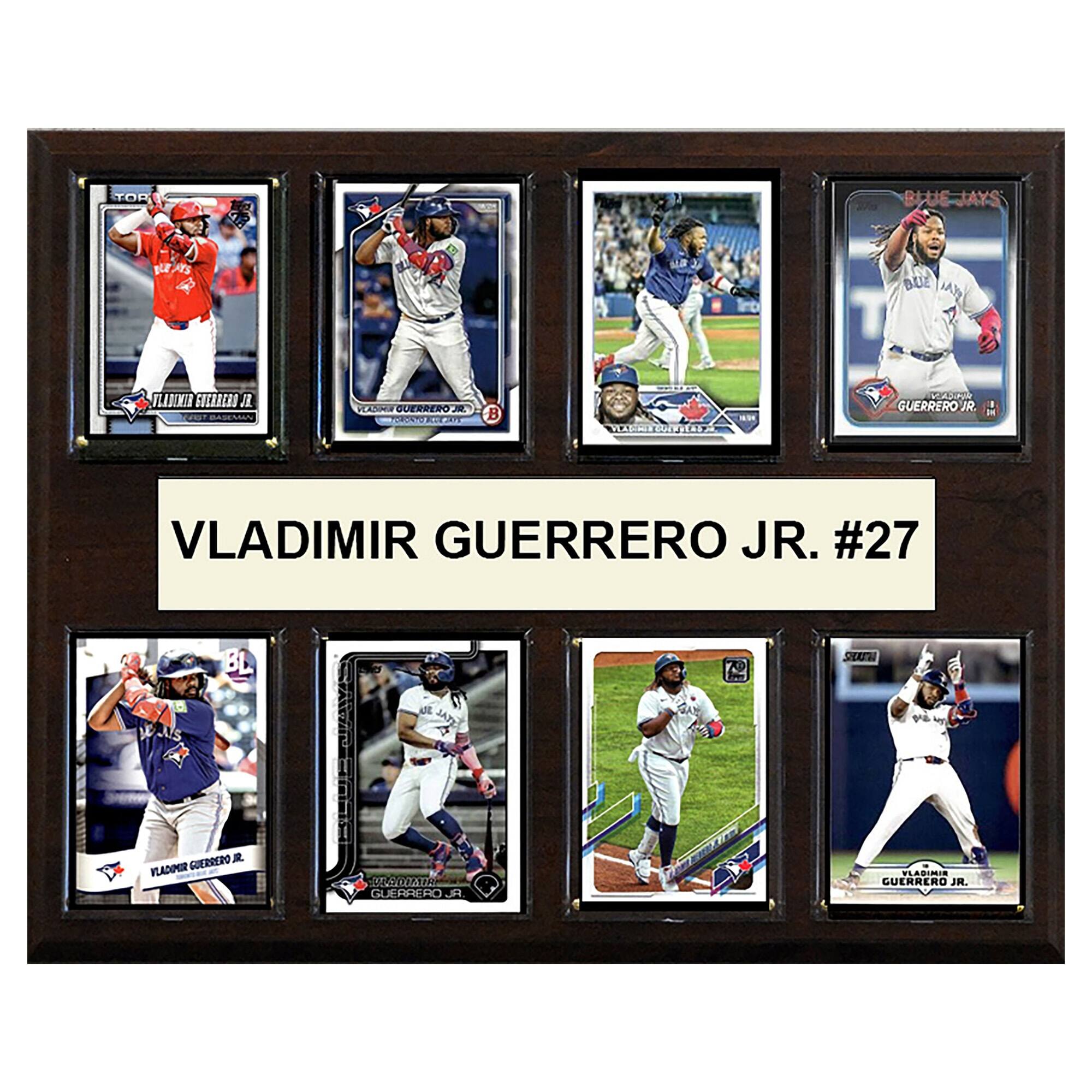 TOP BLUE JAYS BLUE JAYS  
VLADIMIR GUERRERO JR. #27  
BLUE JAYS  
VLADIMIR GUERRERO JR.