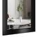 Alt View 8. LOVMOR - Rectangle Framed Wall Bathroom Vanity Mirror Accent Mirror - 18" x 26" - Black.
