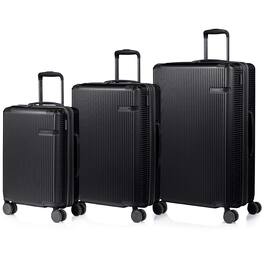 Champs - Legacy 3-Piece Luggage Set - Black