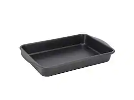 Oster - Teston Platinum Collection 13x9 Inch Nonstick Carbon Steel Baking Pan - Matte Black