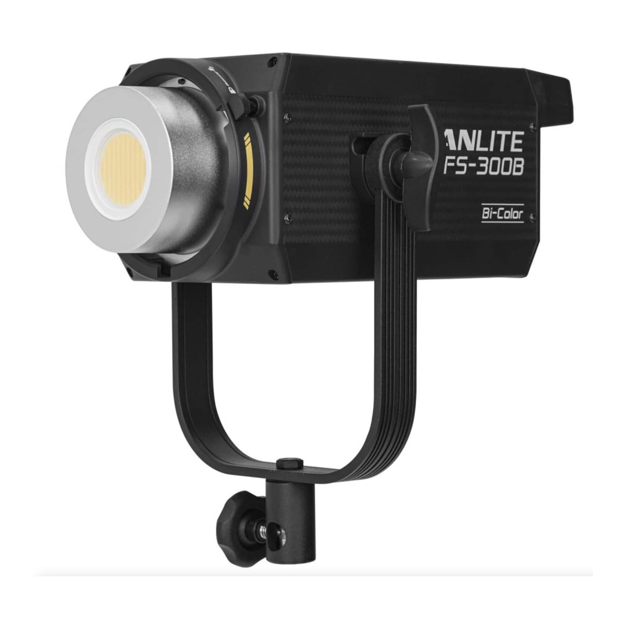 NANLITE FS 300B Bi Color LED Monolight with Rapid 90 Parabolic