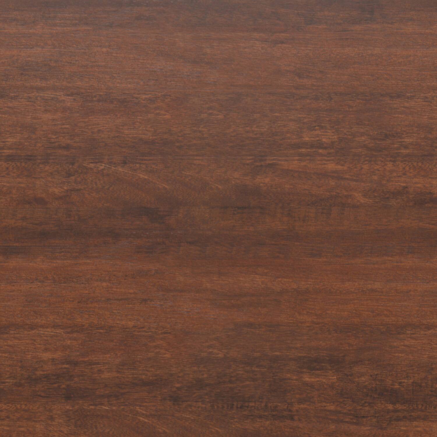 Alt View 9. Simpli Home - Hunter SOLID MANGO WOOD and Metal 66 inch x 40 inch Rectangle Industrial Dining Table in Umber Brown - Umber Brown.