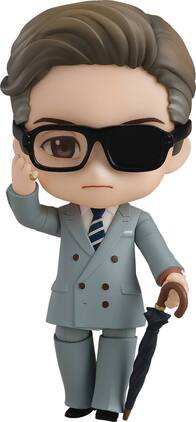 Good Smile Company - Kingsmen: Golden Circle - Harry Galahad Hart Nendoroid Action Figure (Mr) - Collectibles - Multicolor