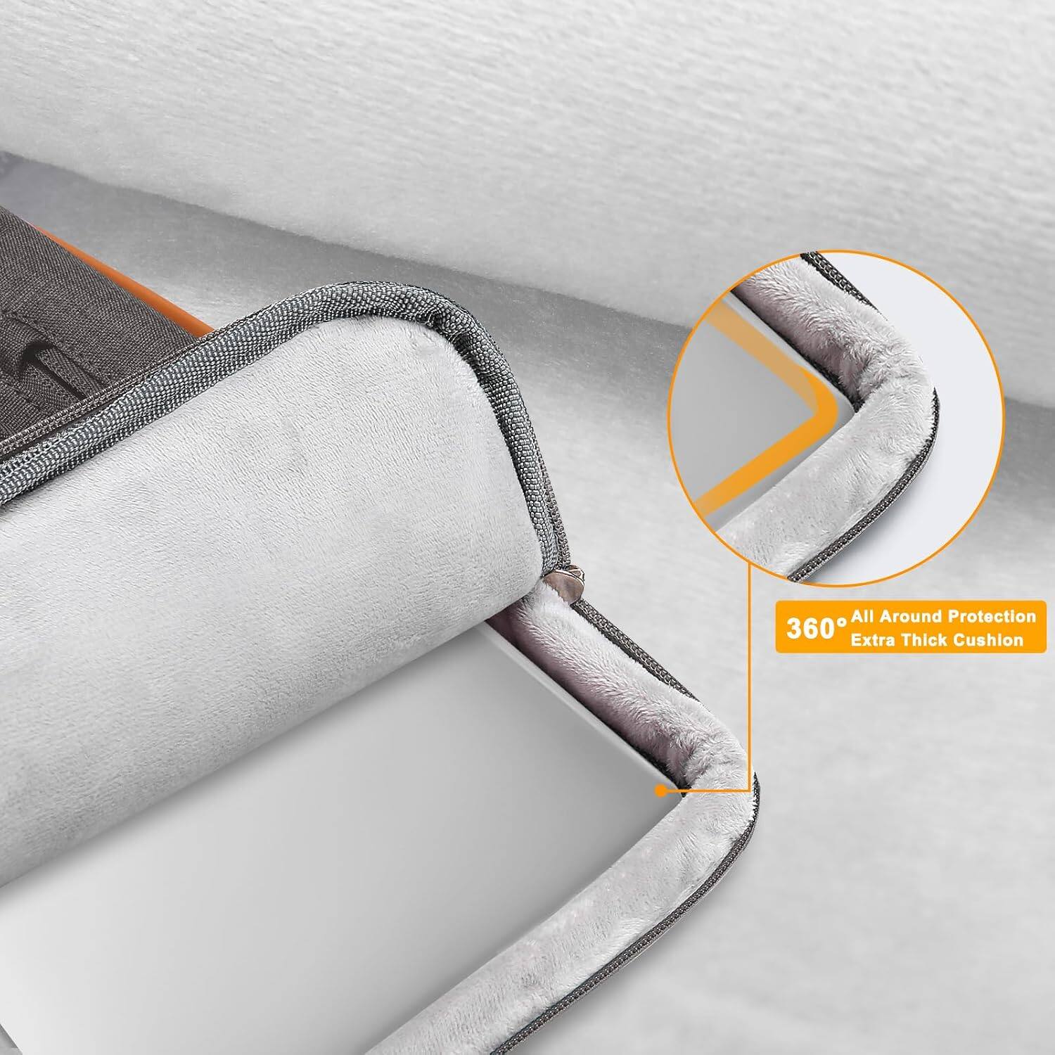 360° All Around Protection  
Extra Thick Cushion